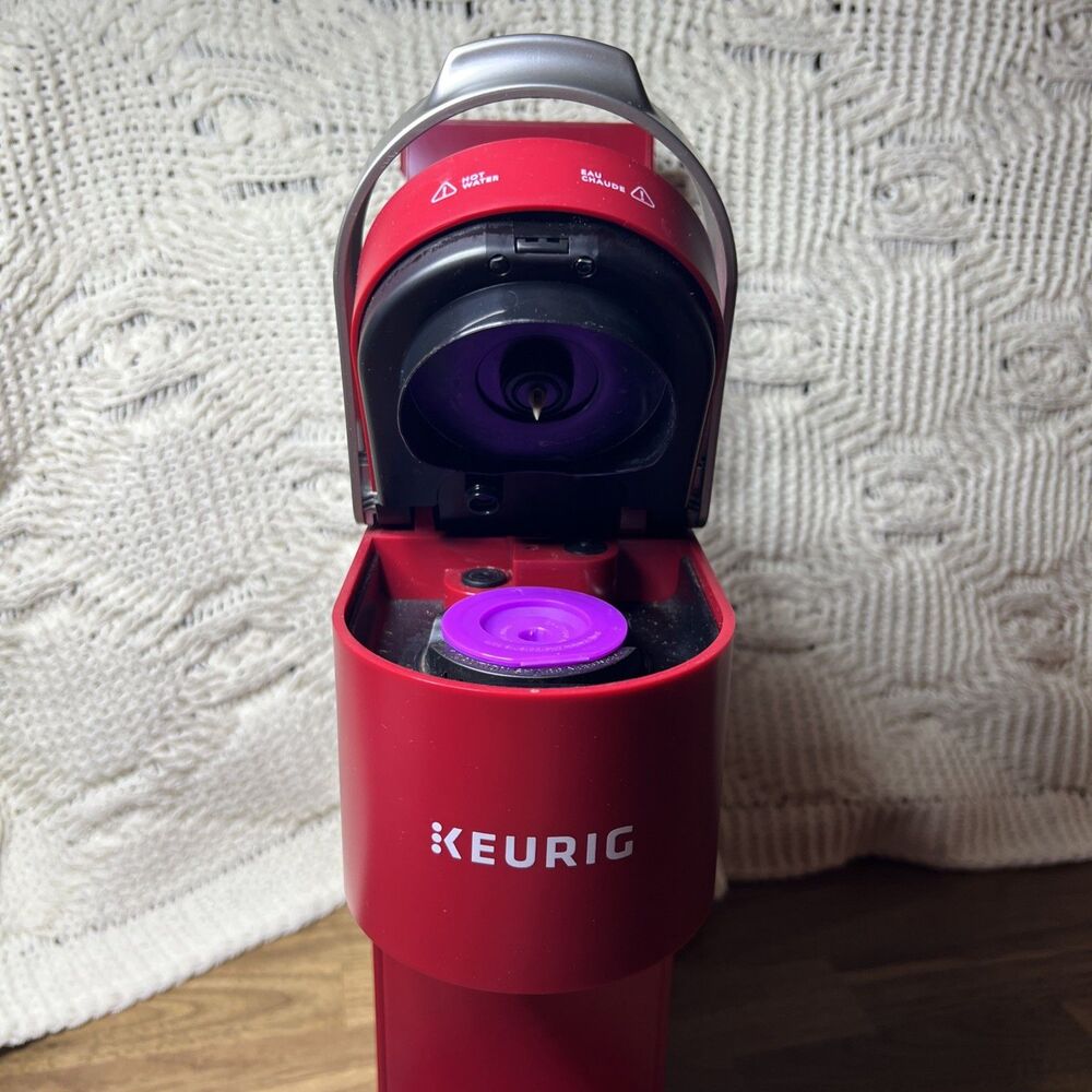 Keurig K Mini Coffee Maker Single Serve K Cup POPPY RED - Picture 7 of 7
